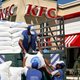 Image for article titled U.N. Aid Workers Distributing Food To Malnourished KFC Customers